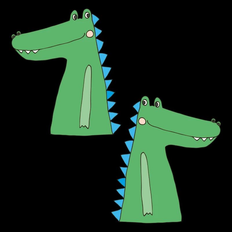 Crocodile pour deux