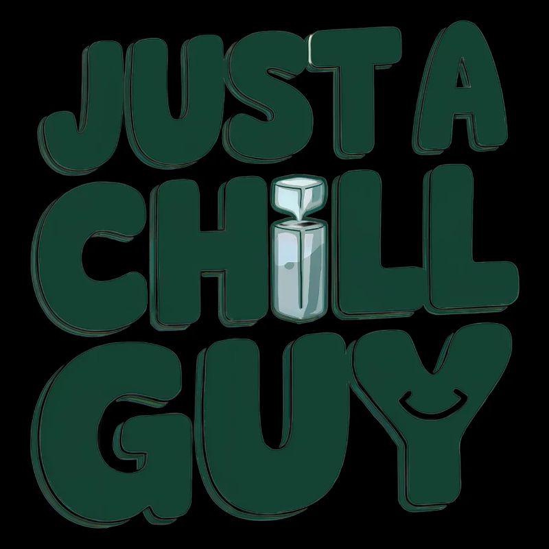 Just a Chill Guys Text