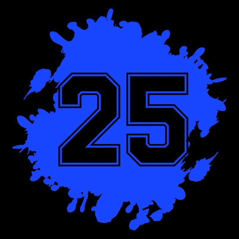 25 klecks