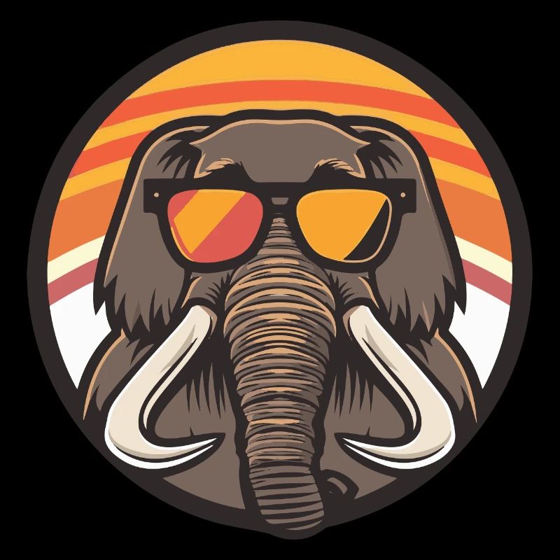 Mammoth Comic Elephant Cool