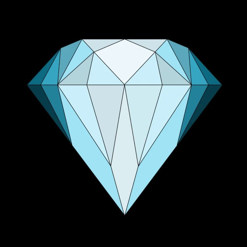 Diamant geometrisch