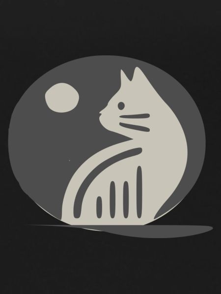 Cat silhouette
