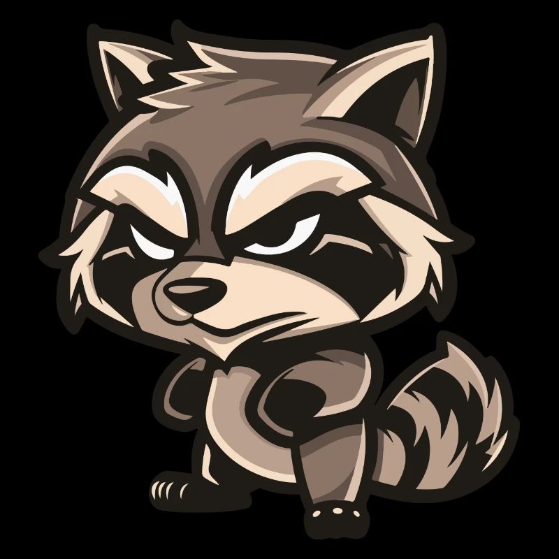 Raccoon Comic