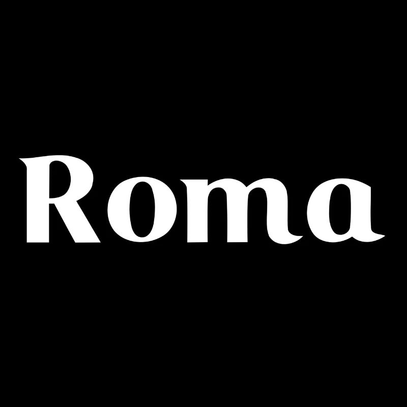 Roma - White Writing