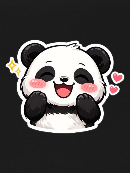 Happy Panda – Love Mode ON 🐼💖