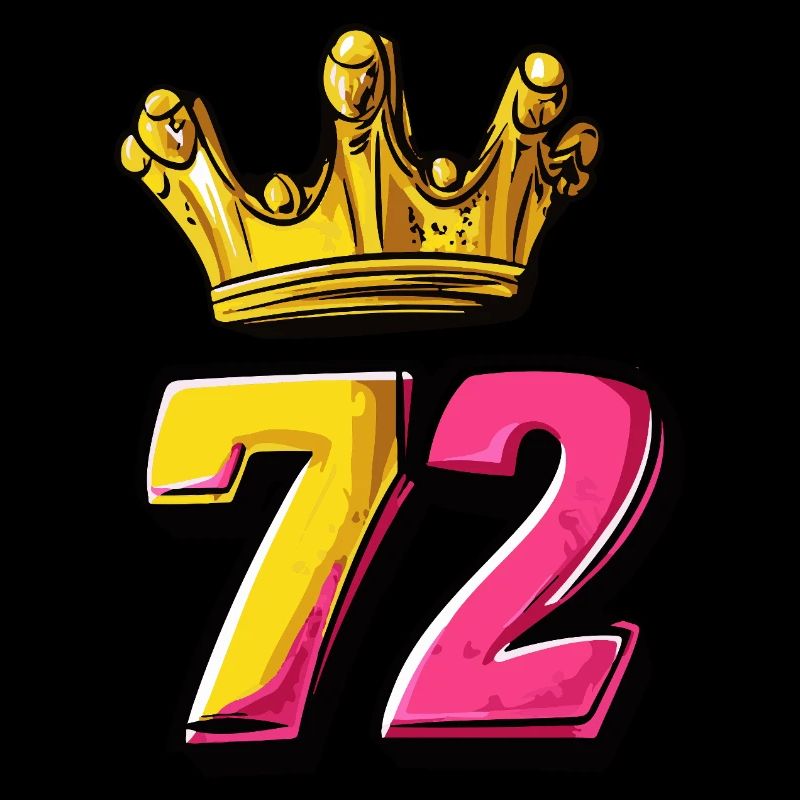 72 Numéro Jersey Couronne