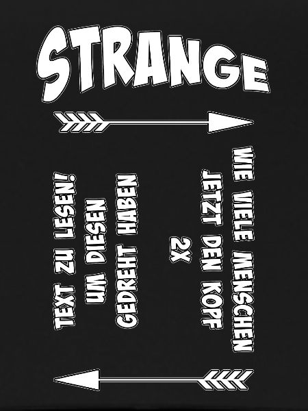Strange Pfeil Spruch Muster