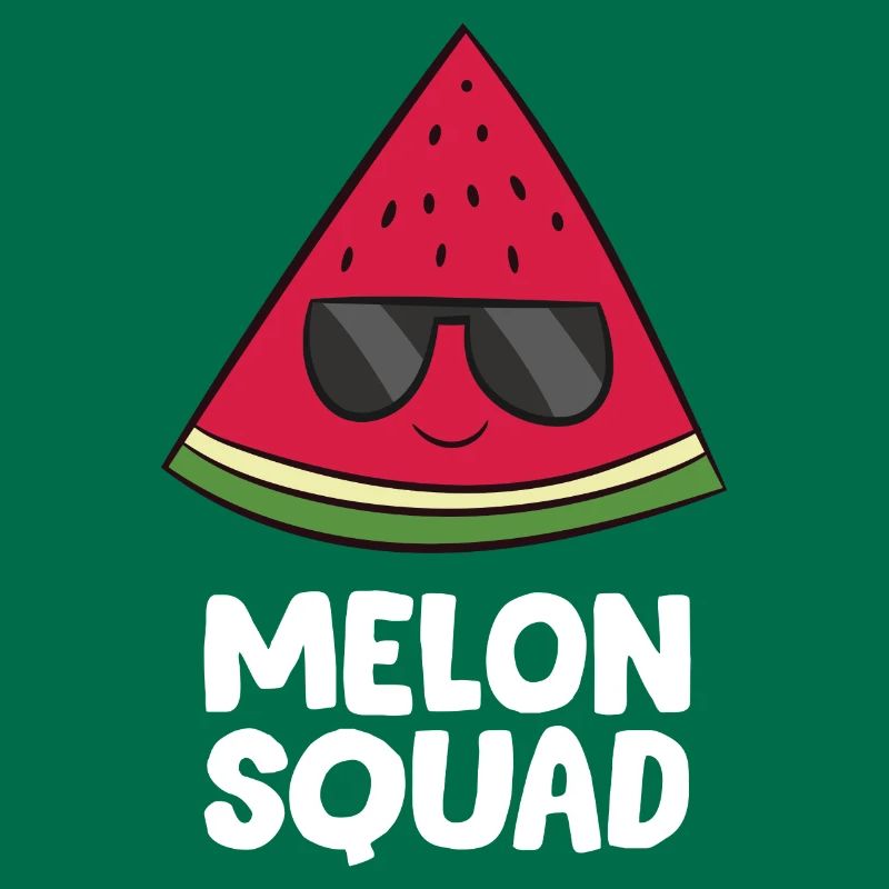 Pastèque - Melon Squad avec des lunettes de soleil