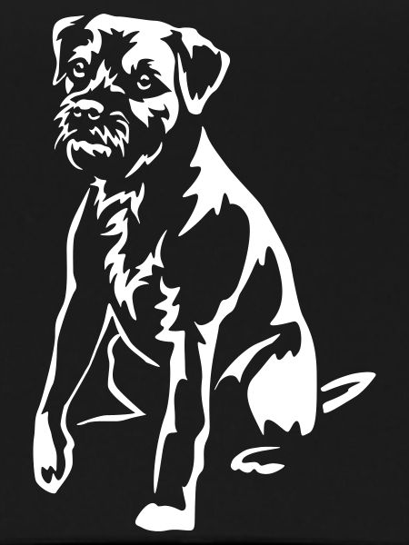 Border Terrier "Black Edition"