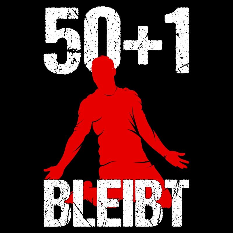 Fußball Statement 50+1 Spruch Geschenk