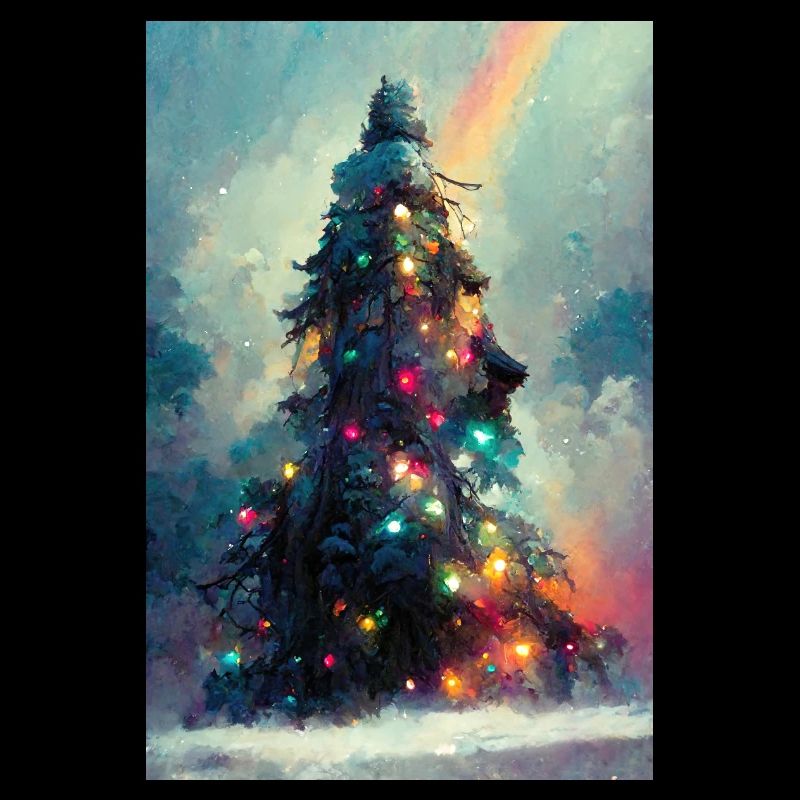 Lebendiger Weihnachtsbaum
