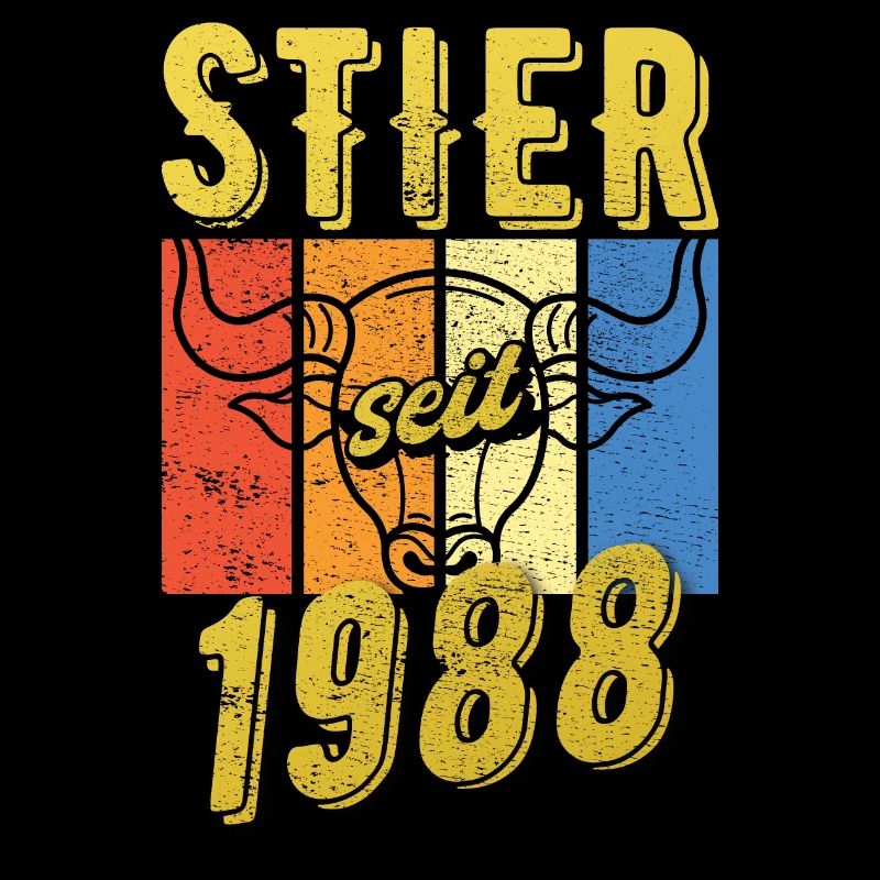 Stier 1988 Geburtstag Sternzeichen Geschenkidee
