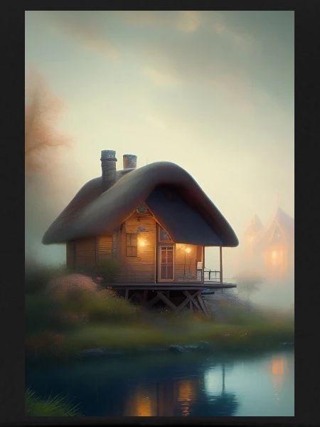 Charming lakeside cabin