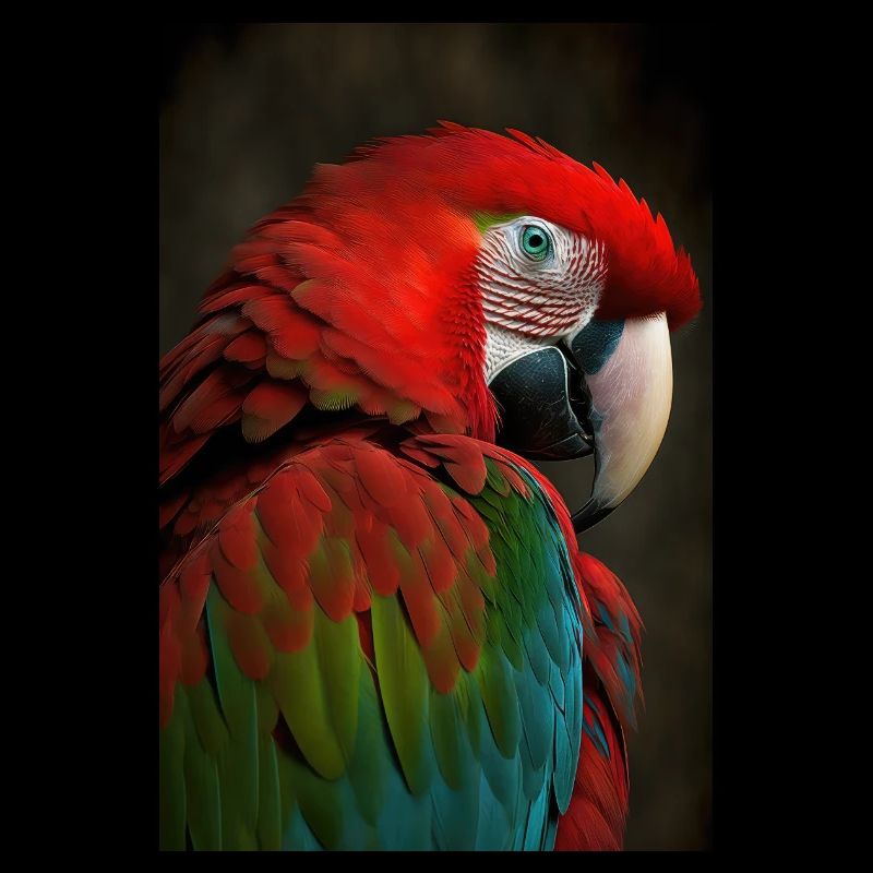Perroquet Oiseau Jungle tropicale