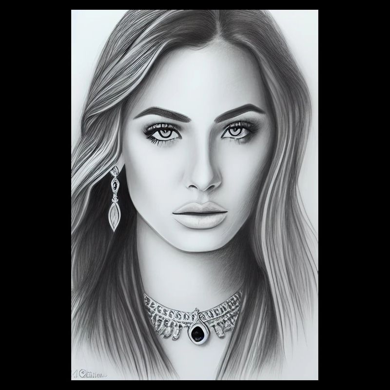 Femme avec des bijoux