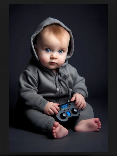 Bébé joueur