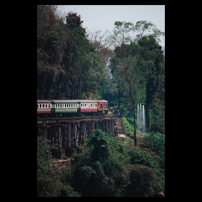 Train kantchanaburi