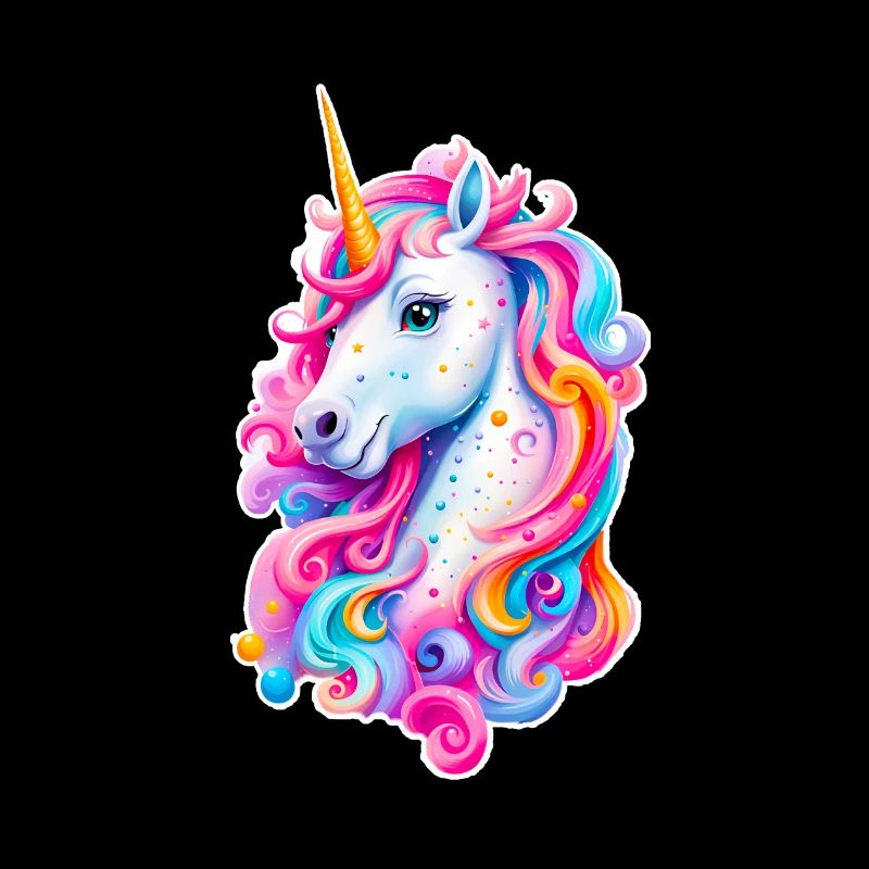 Regenbogen Einhorn 01