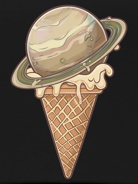 Ice planet Saturn