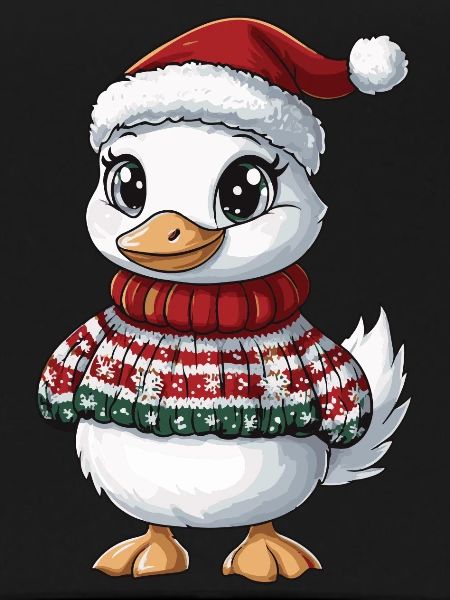Goose Christmas Comic