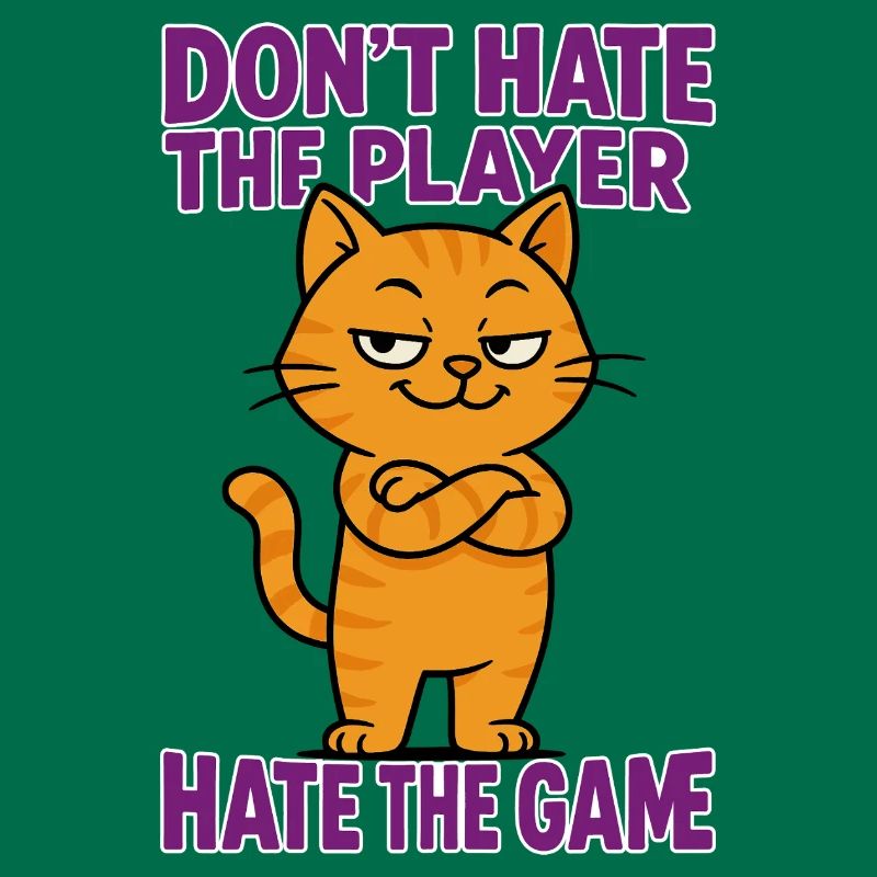 Don't hate the PLAYER – hate the GAME