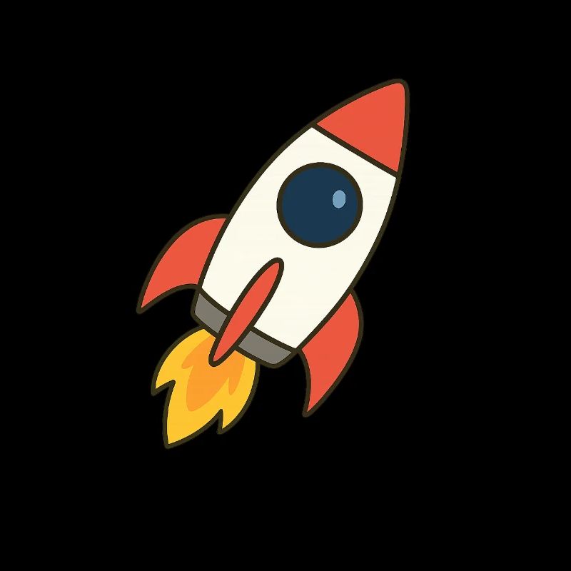 fliegende Rakete