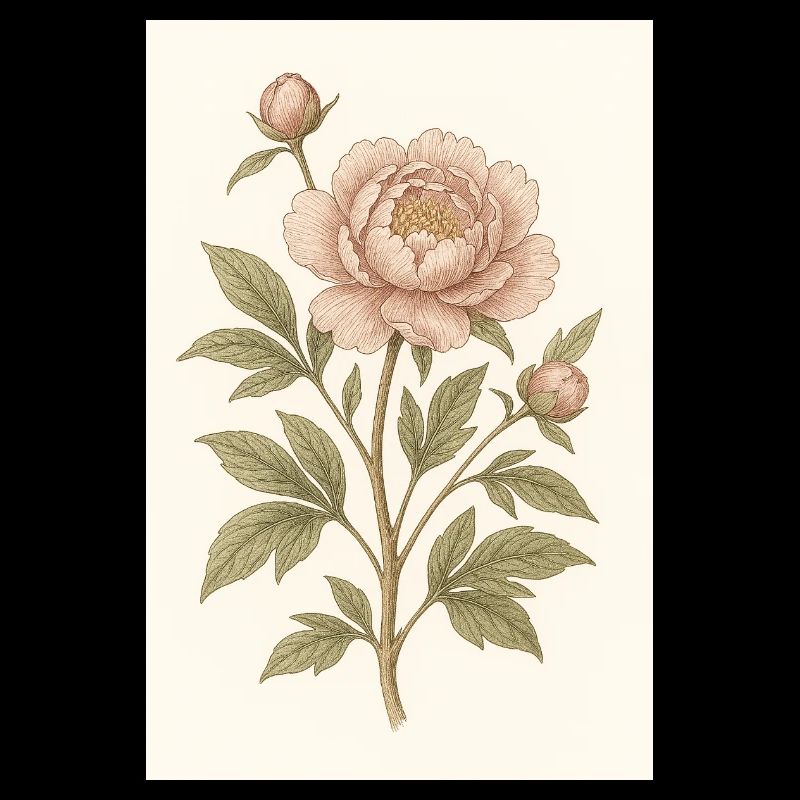 Une fleur classique