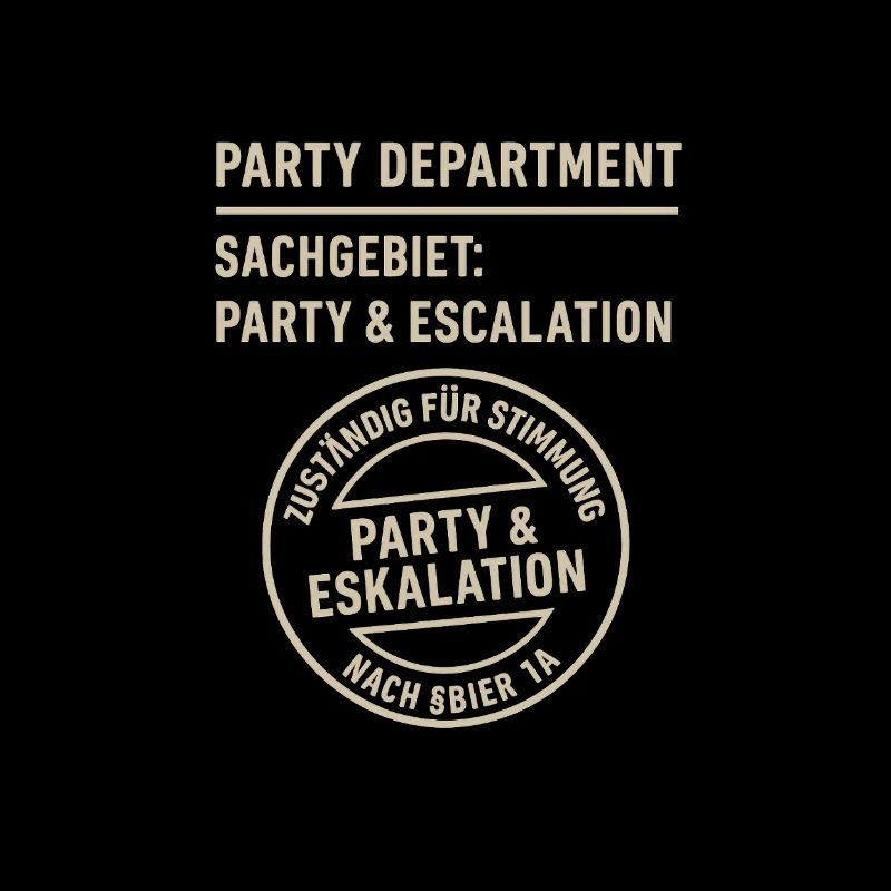 Party & Escalation Conception de sérigraphie