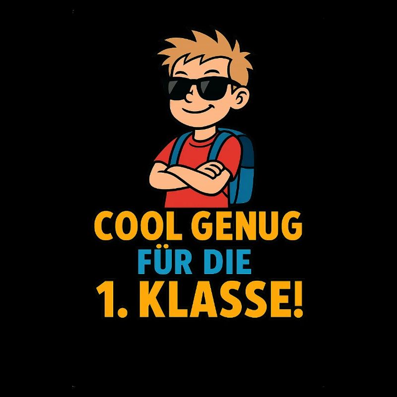 Cool enough for 1st grade boy son pride