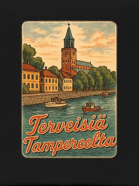Tampere Church and Koski Beach