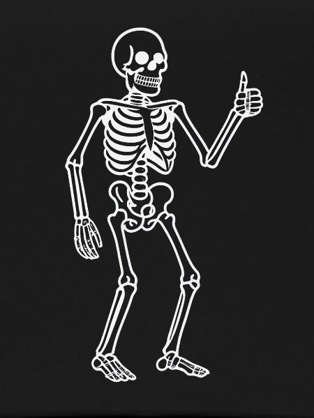 Radiant Skeleton Dancer