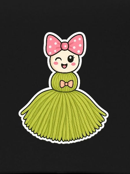 Tassel doll Stella