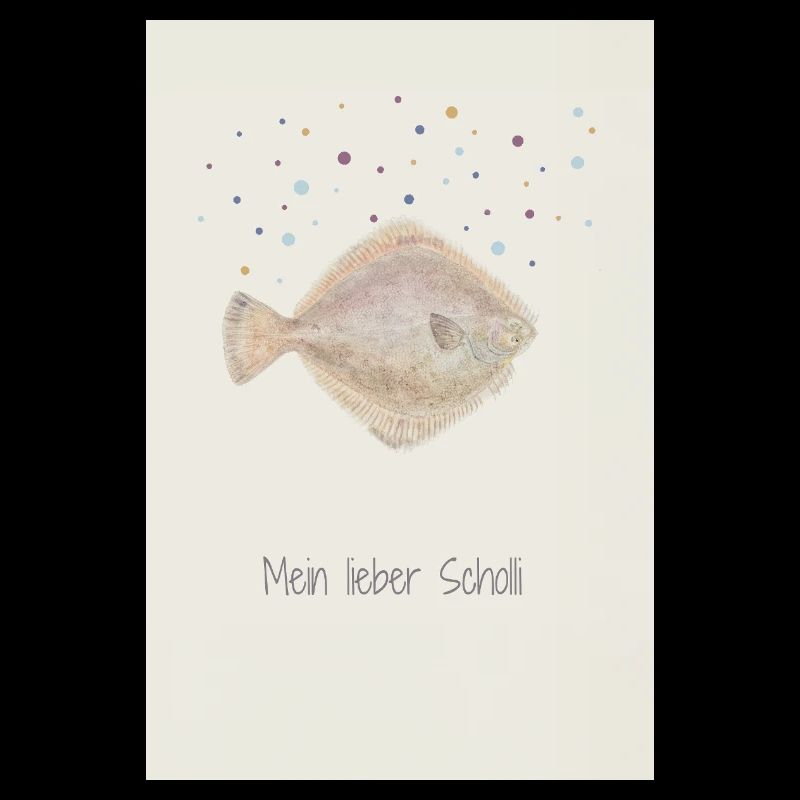 My dear Scholli fish design