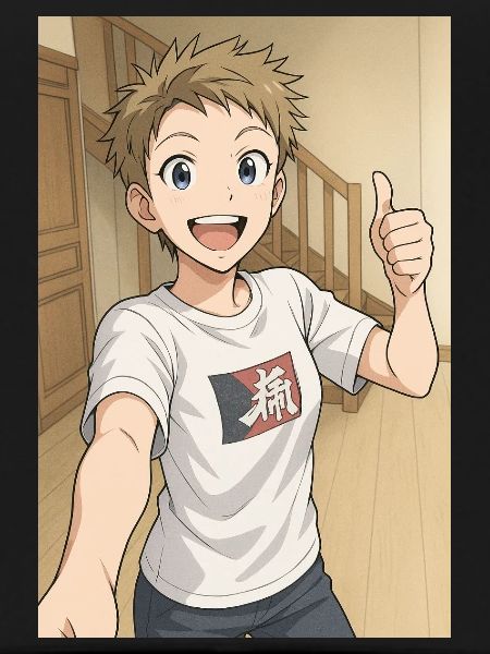 Hero Manga Smile
