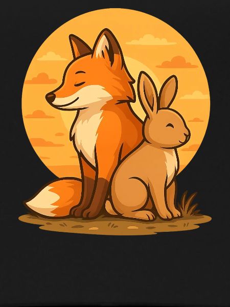Fox and Rabbit