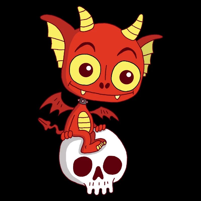 Kleiner Dämon rastet