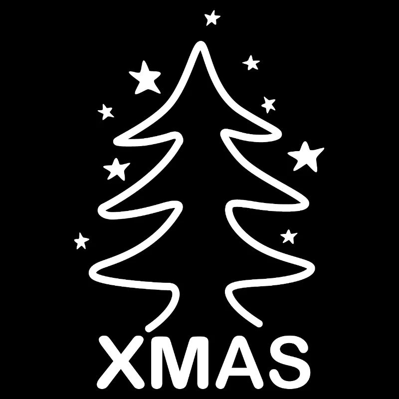 Sapin de Noël de Noël avec des étoiles de Noël de No�