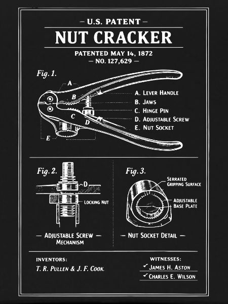 Patent Nutcracker Blueprint
