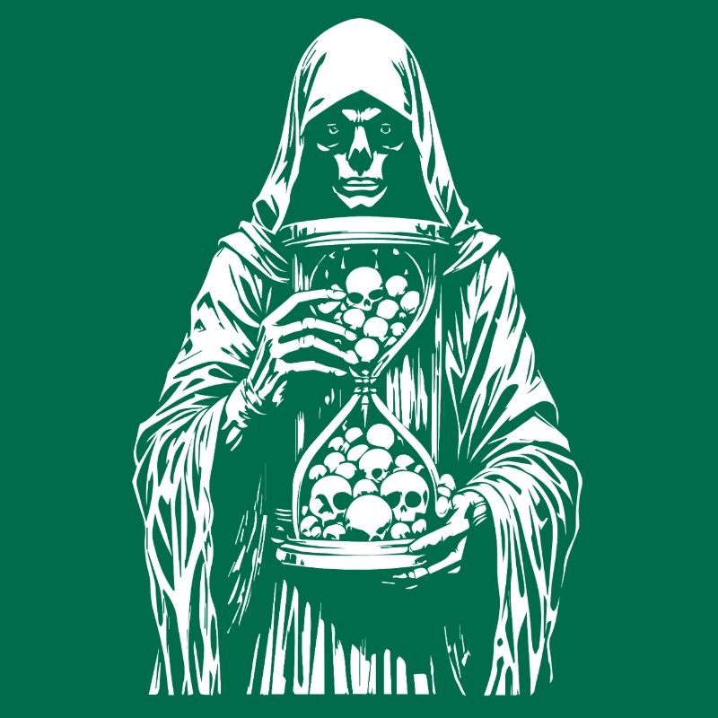 Grim Reaper with Skulls