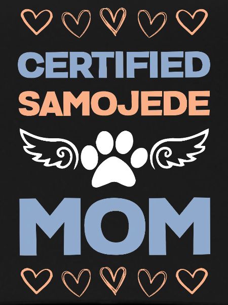 Certified Samoyed Mom Wings