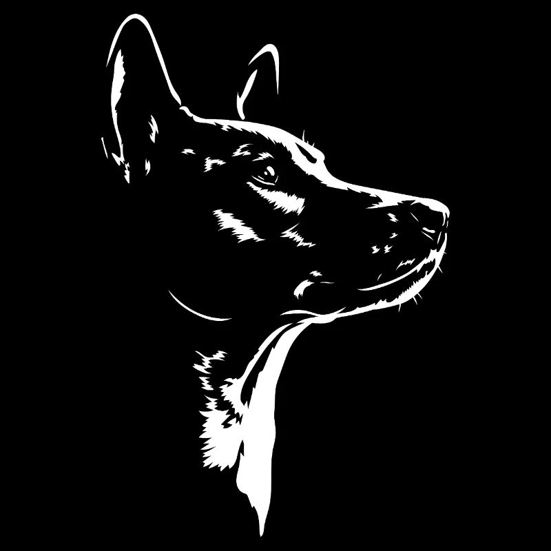 Basenji Silhouette Chien Wilsigns