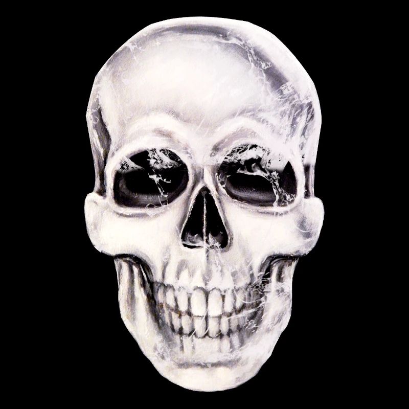Totenkopf Dark Art Schädeldesign Original