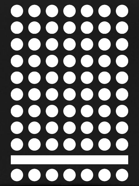 Monochrome Polka Grid Tee