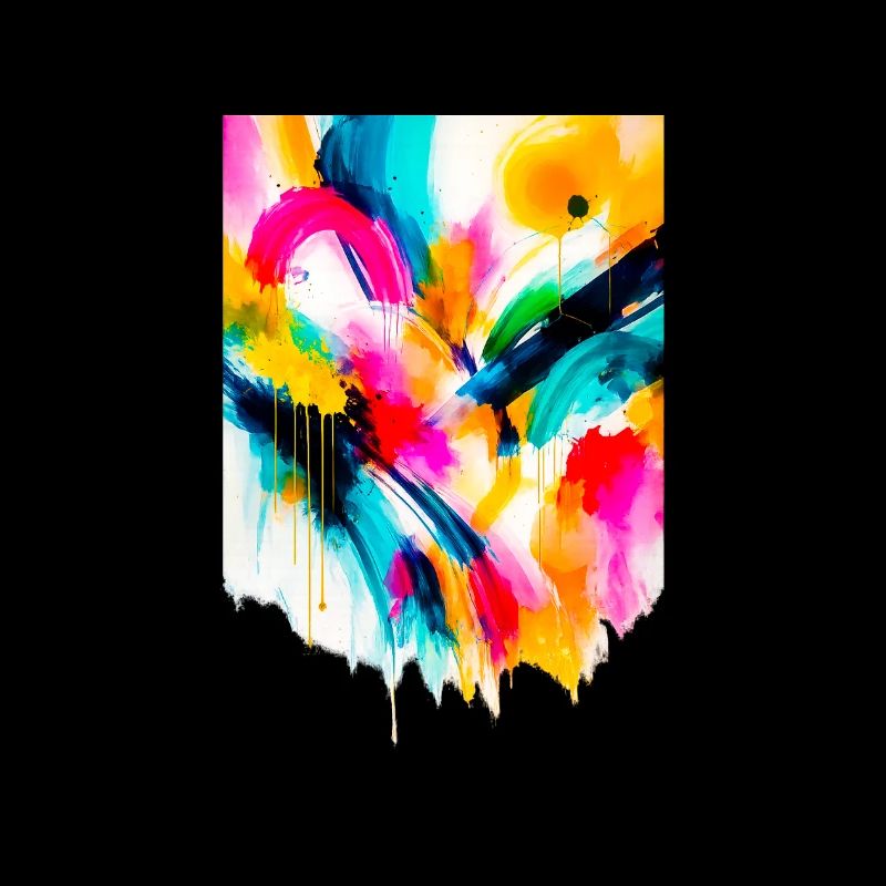 Colorful Abstract Flurry
