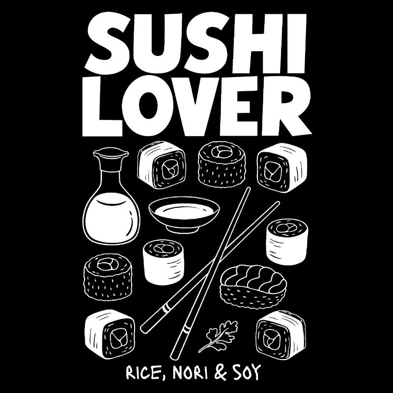Sushi Lover Tea Nori Rice Theme
