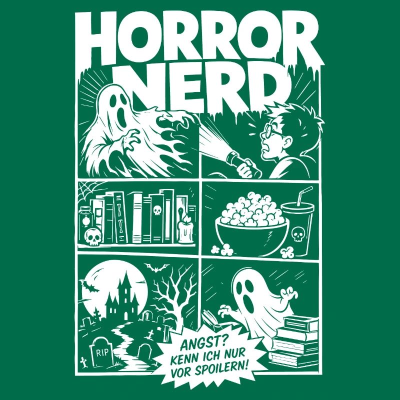 Horror Nerd Comic Spoiler Angst