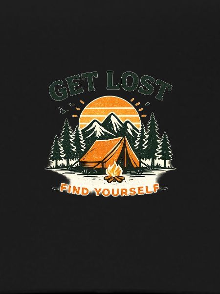 Get Lost Find Yourself Camping
