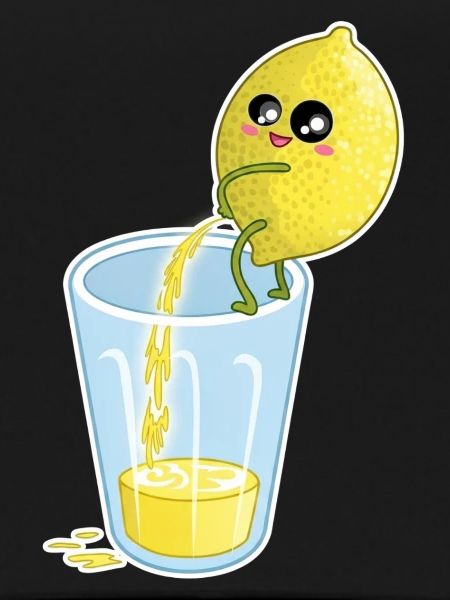Lemon Makes Juice – Funny Cartoon
