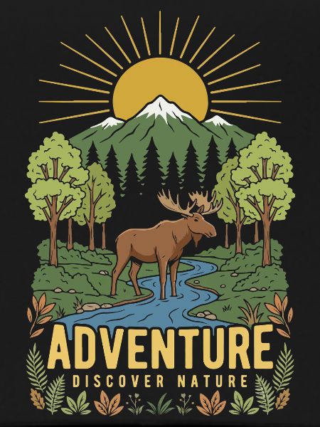 Nature Adventure: Mountains and River