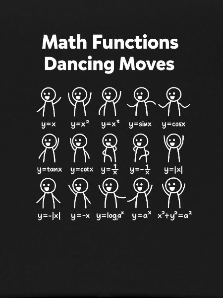 Math Lover Funny Dancing Functions